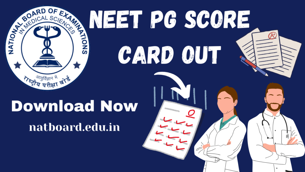 NEET PG Scorecard 2024: Download and Important Information