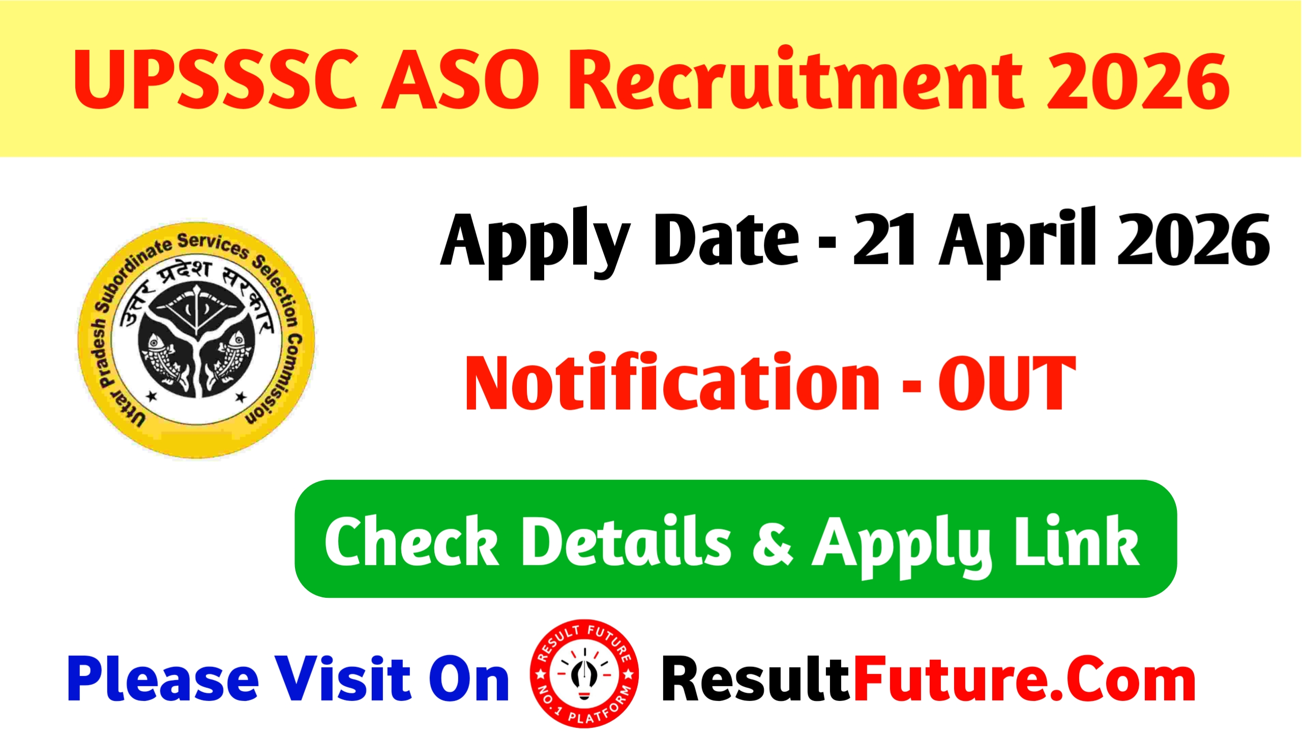 UPSSSC ASO Recruitment 2026