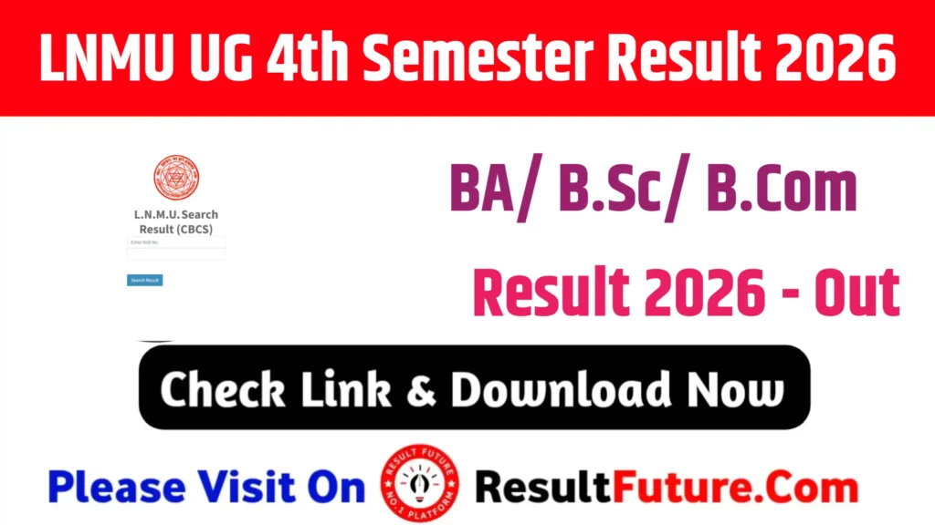 LNMU UG 4th Semester Result 2026