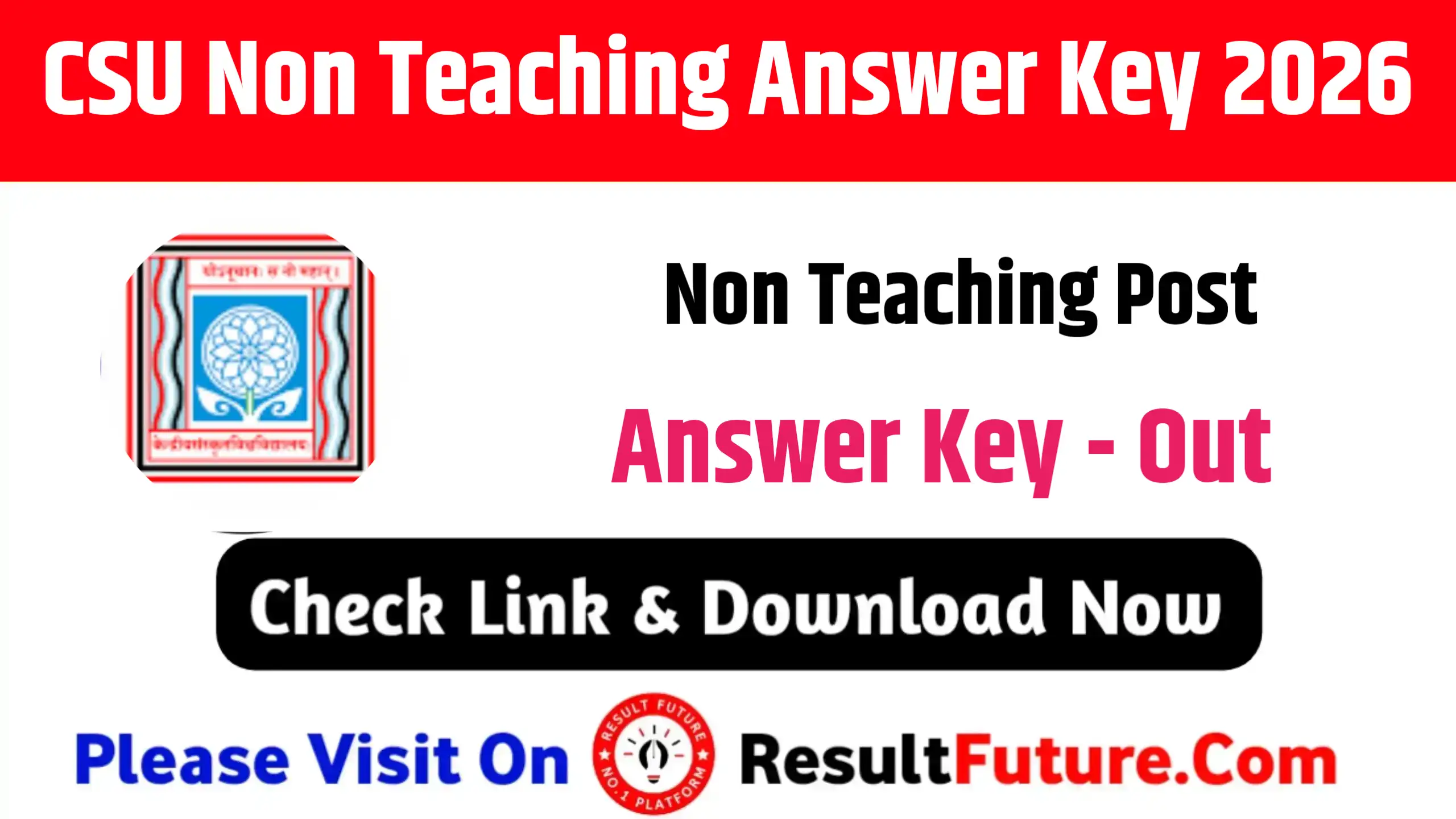 CSU Non Teaching Answer Key 2026