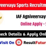 IAF Agniveervayu Sports Recruitment 2026