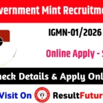 India Government Mint Recruitment 2026