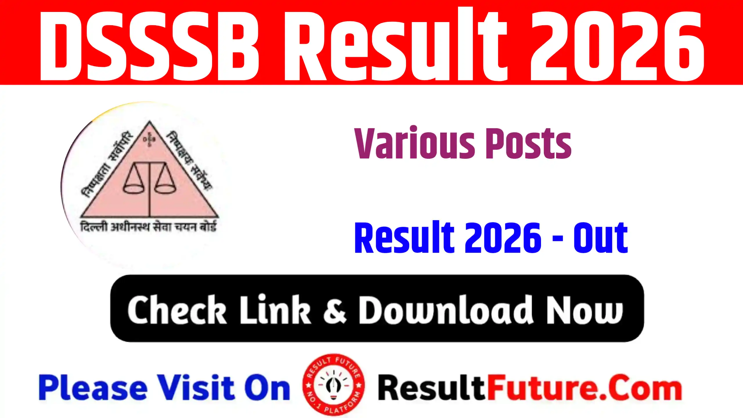 DSSSB Result 2026