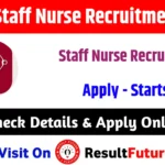 GSSSB Staff Nurse Recruitment 2026