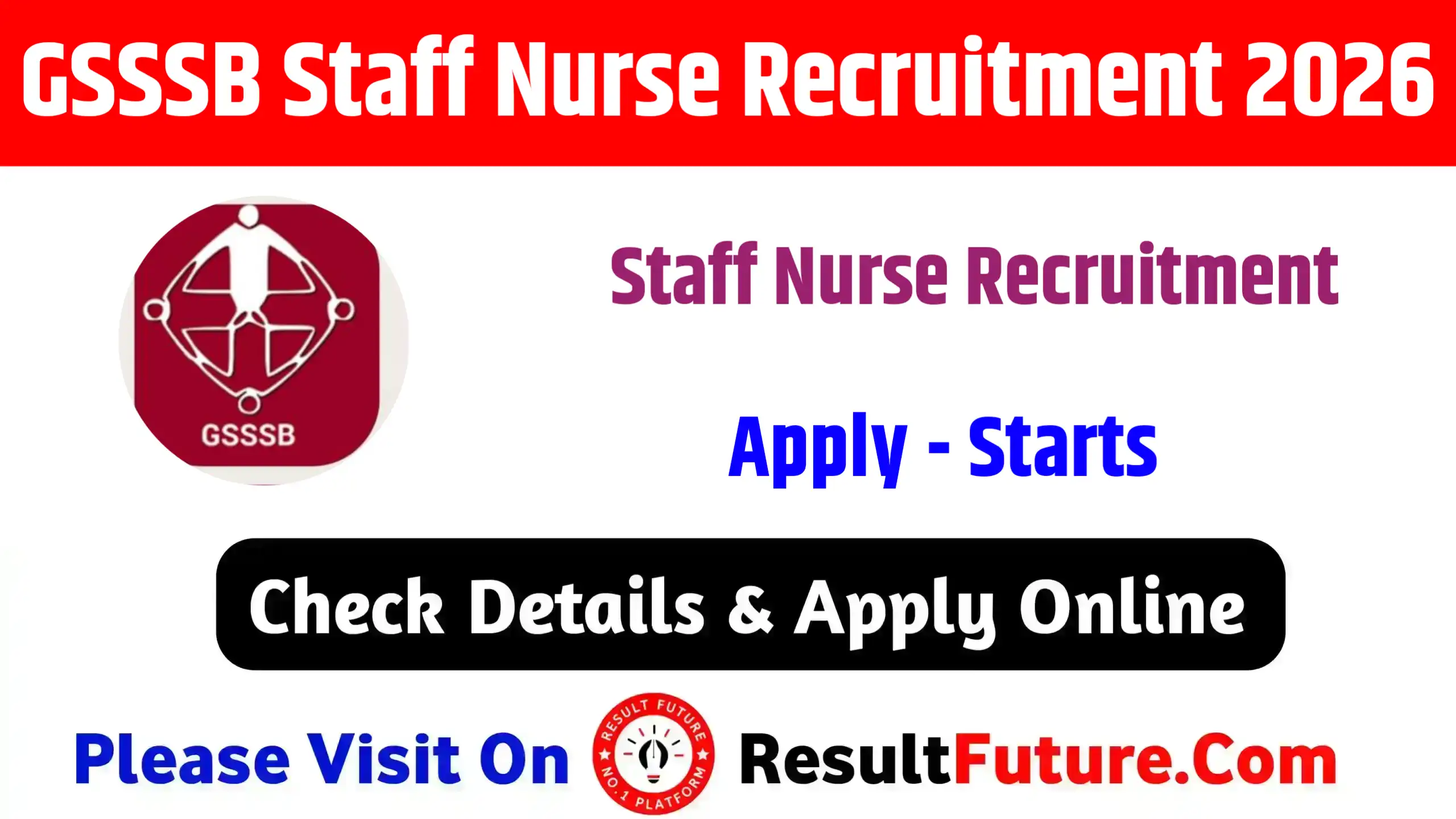 GSSSB Staff Nurse Recruitment 2026