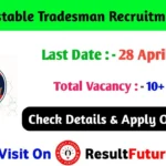 SSF Constable Tradesman Recruitment 2026