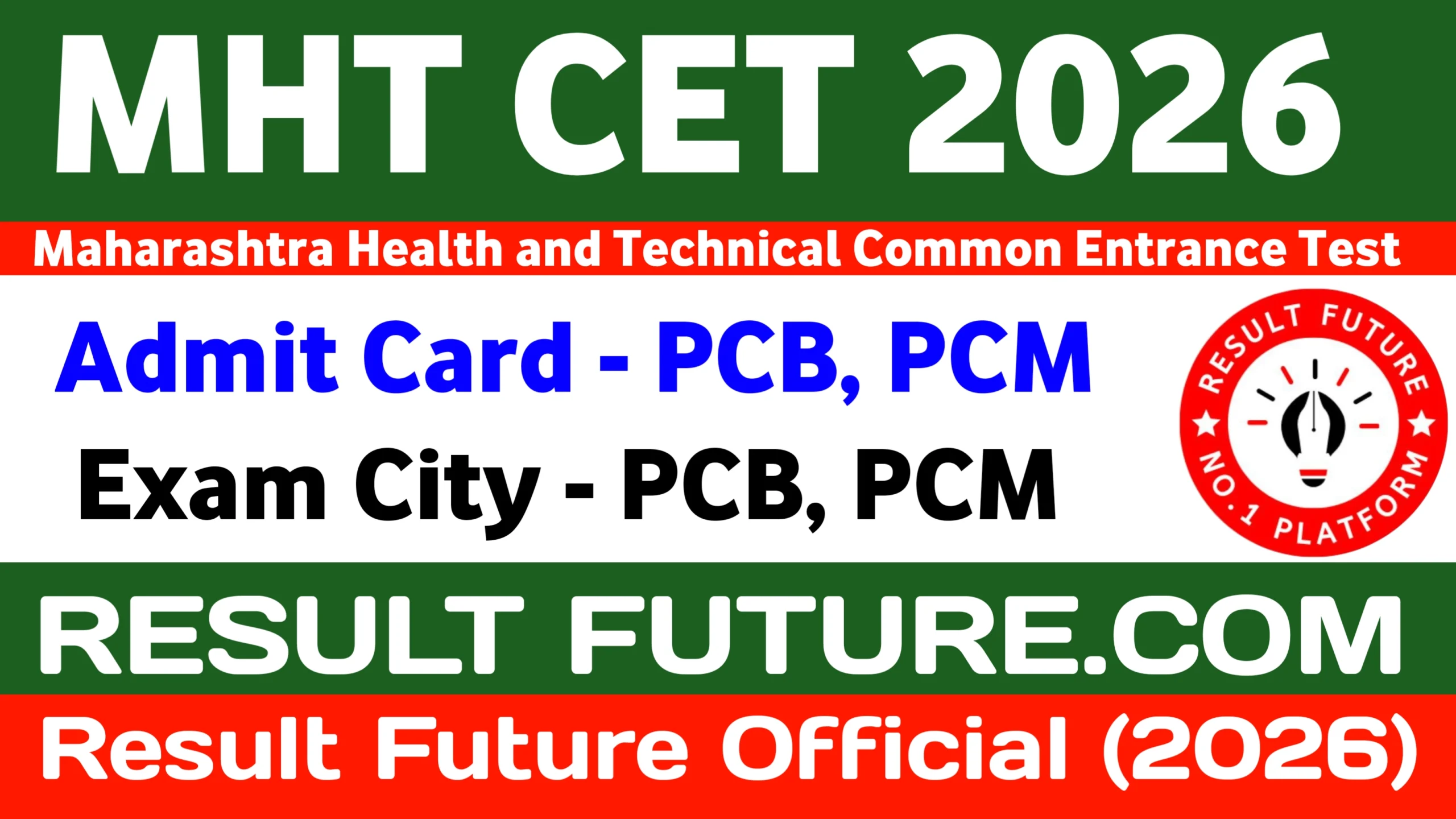 MHT CET Admit Card 2026