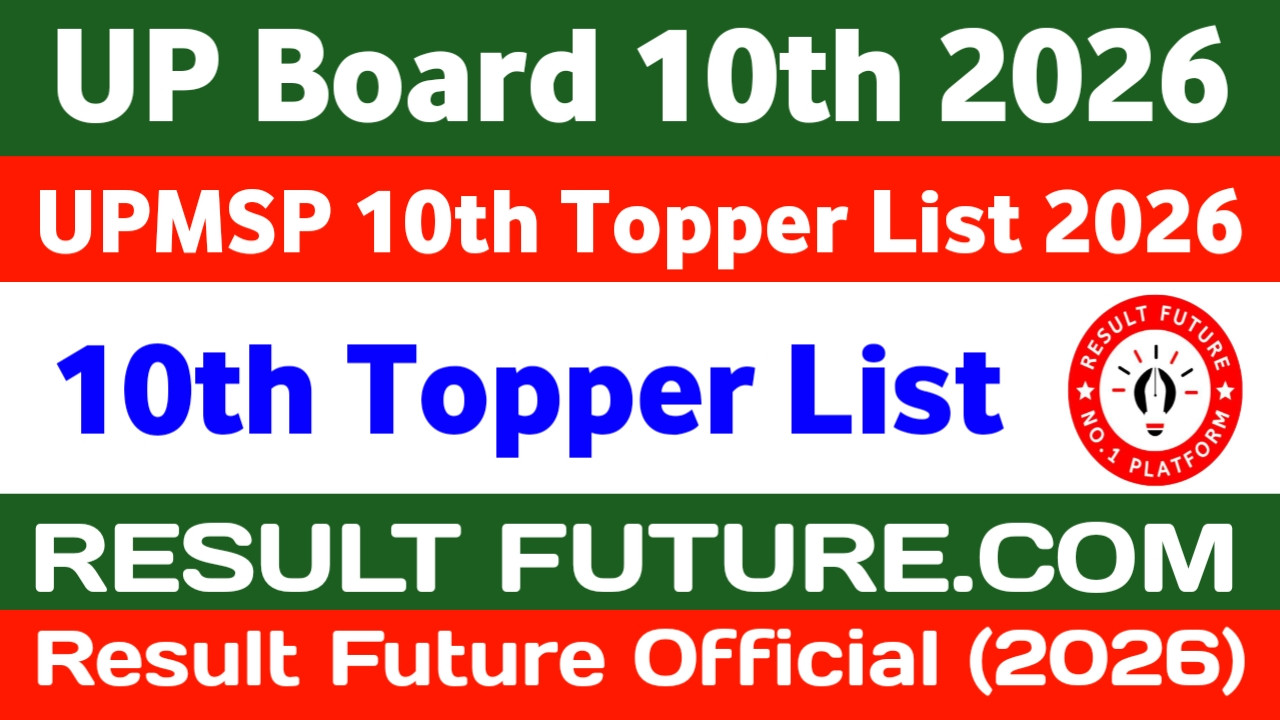 UP Board 10th Toppers List 2026