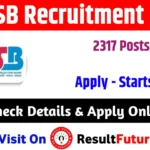 MPESB Recruitment 2026: Online Apply Starts For 2317 Post