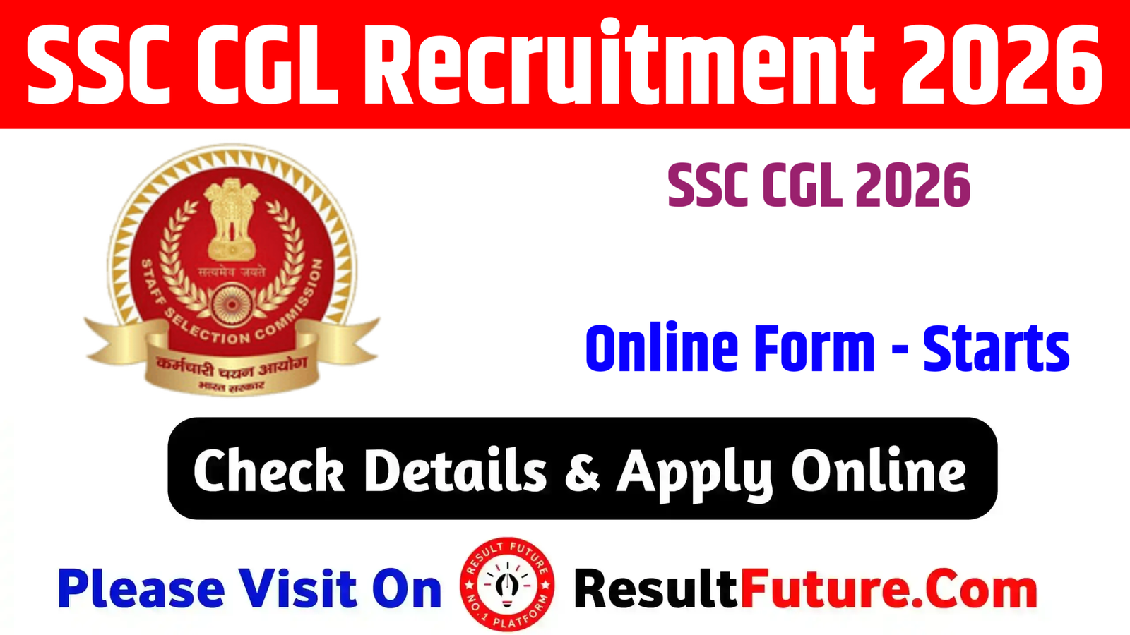 SSC CGL recruitment 2026 SSC CGL recruitment 2026