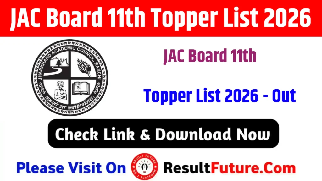 JAC 11th Topper List 2026