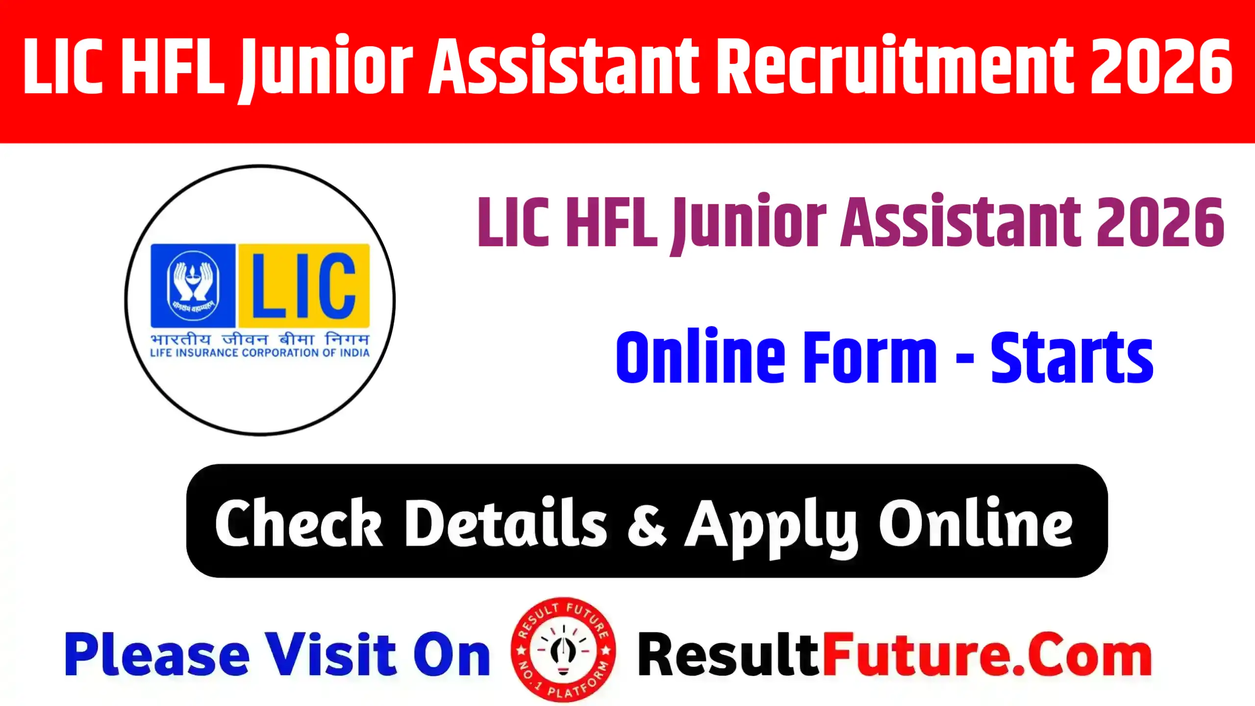 LIC HFL Junior Assistant Recruitment 2026