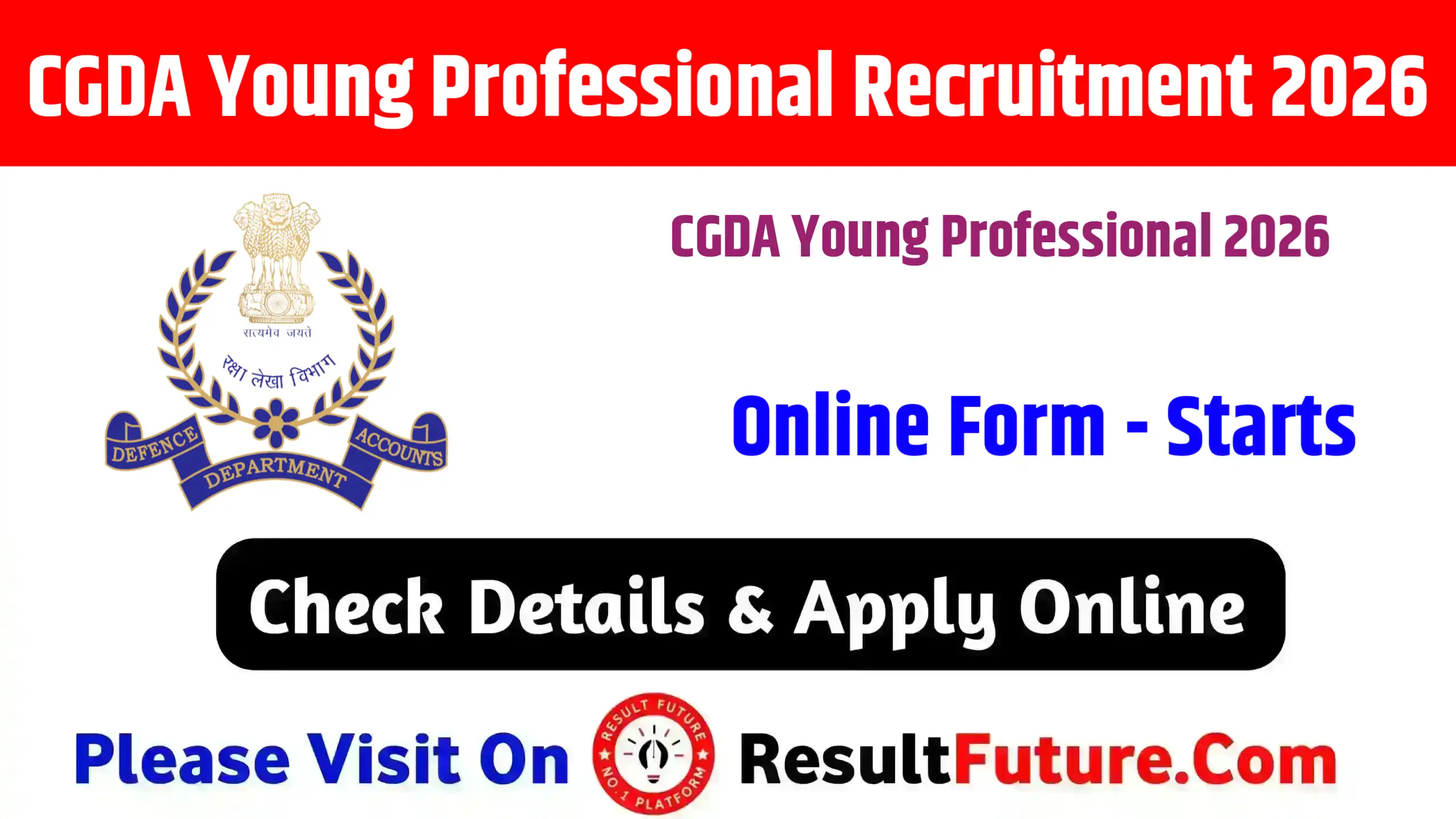 CGDA Young Professional Recruitment 2026 : Notificatio n Out, Check How to Apply
