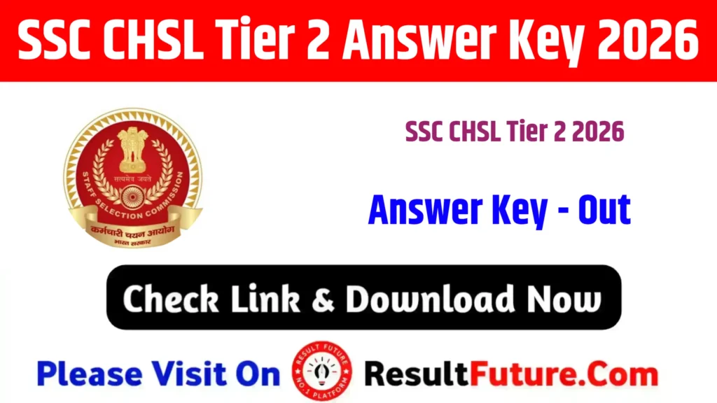 SSC CHSL Tier 2 Answer Key 2026