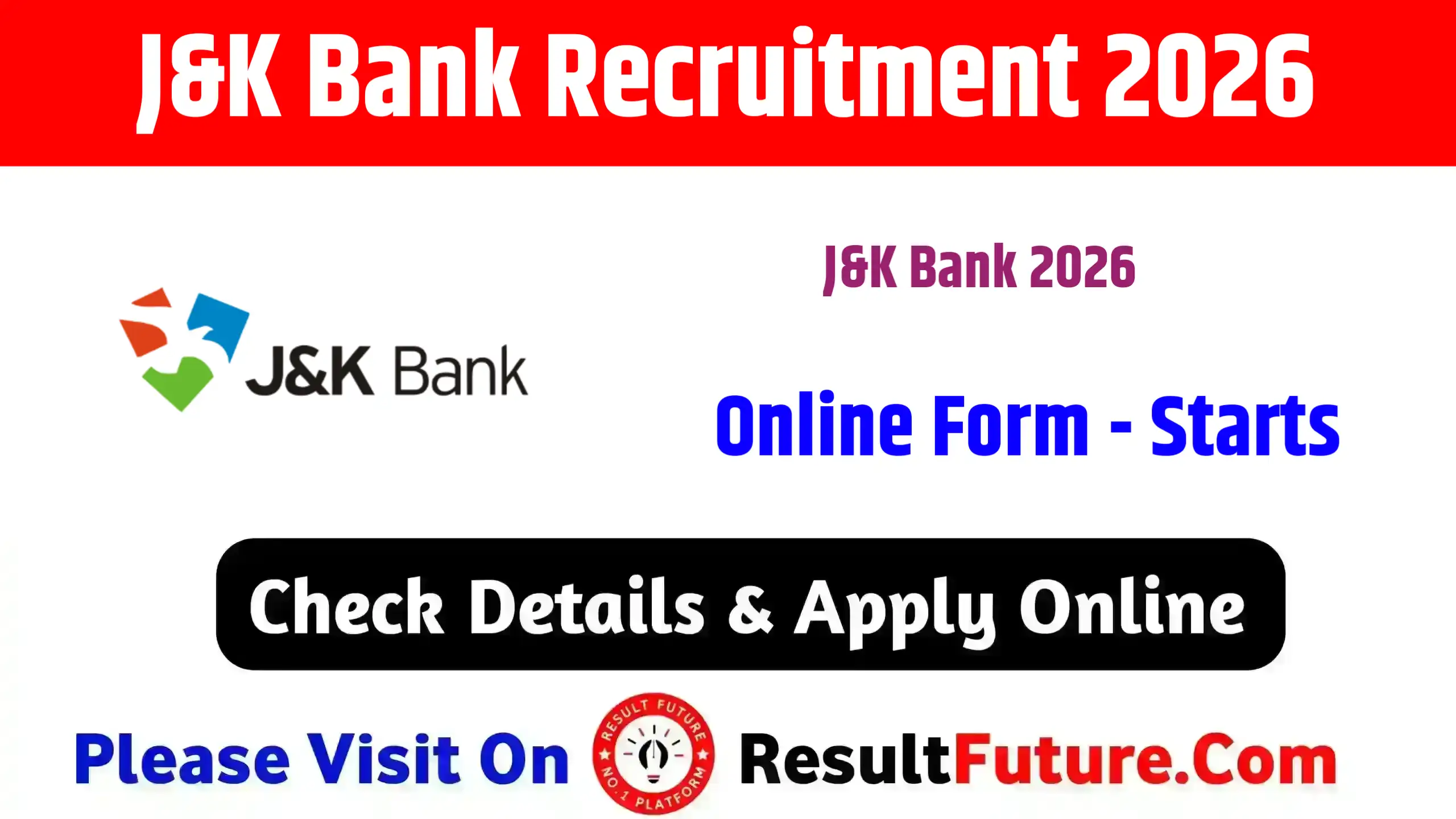 J&K Bank Apprentice Recruitment 2026 : Notification For 614 Vacancies