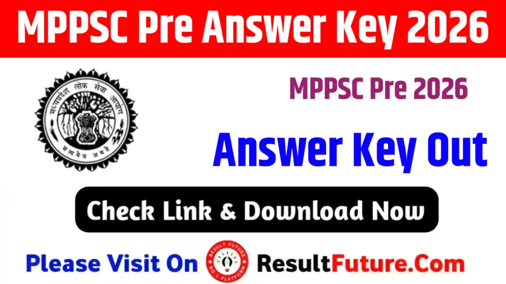 MPPSC Pre Answer Key 2026