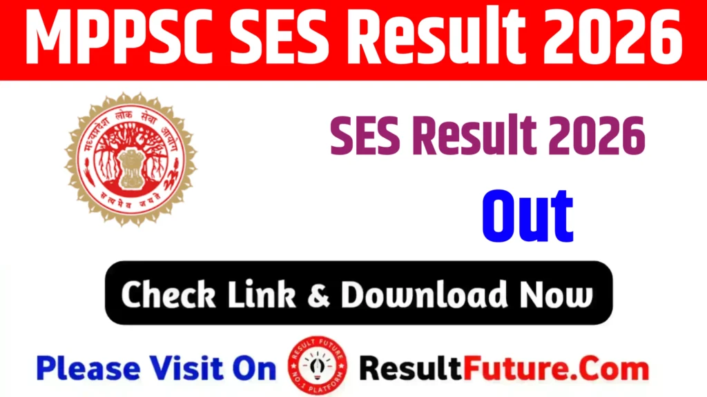 MPPSC SES Result 2026