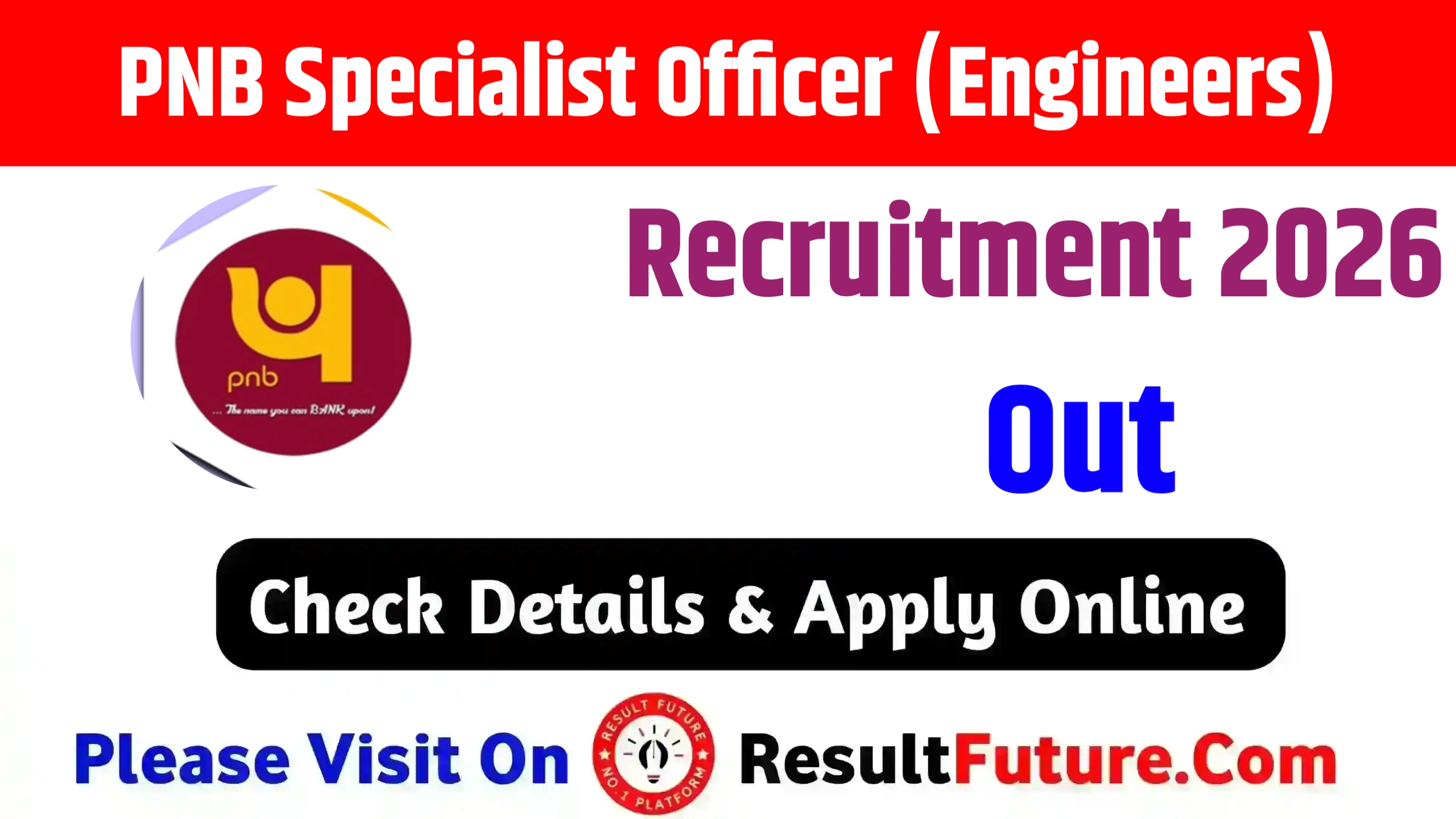PNB Specialist Officer (Engineers) Recruitment 2026