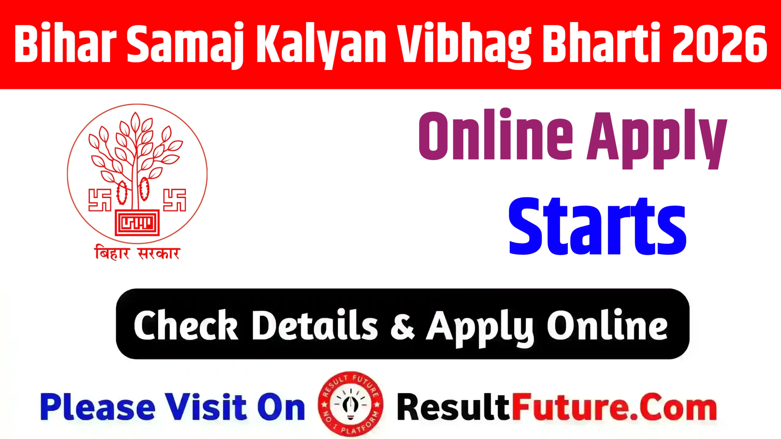 Bihar Samaj Kalyan Vibhag Bharti 2026
