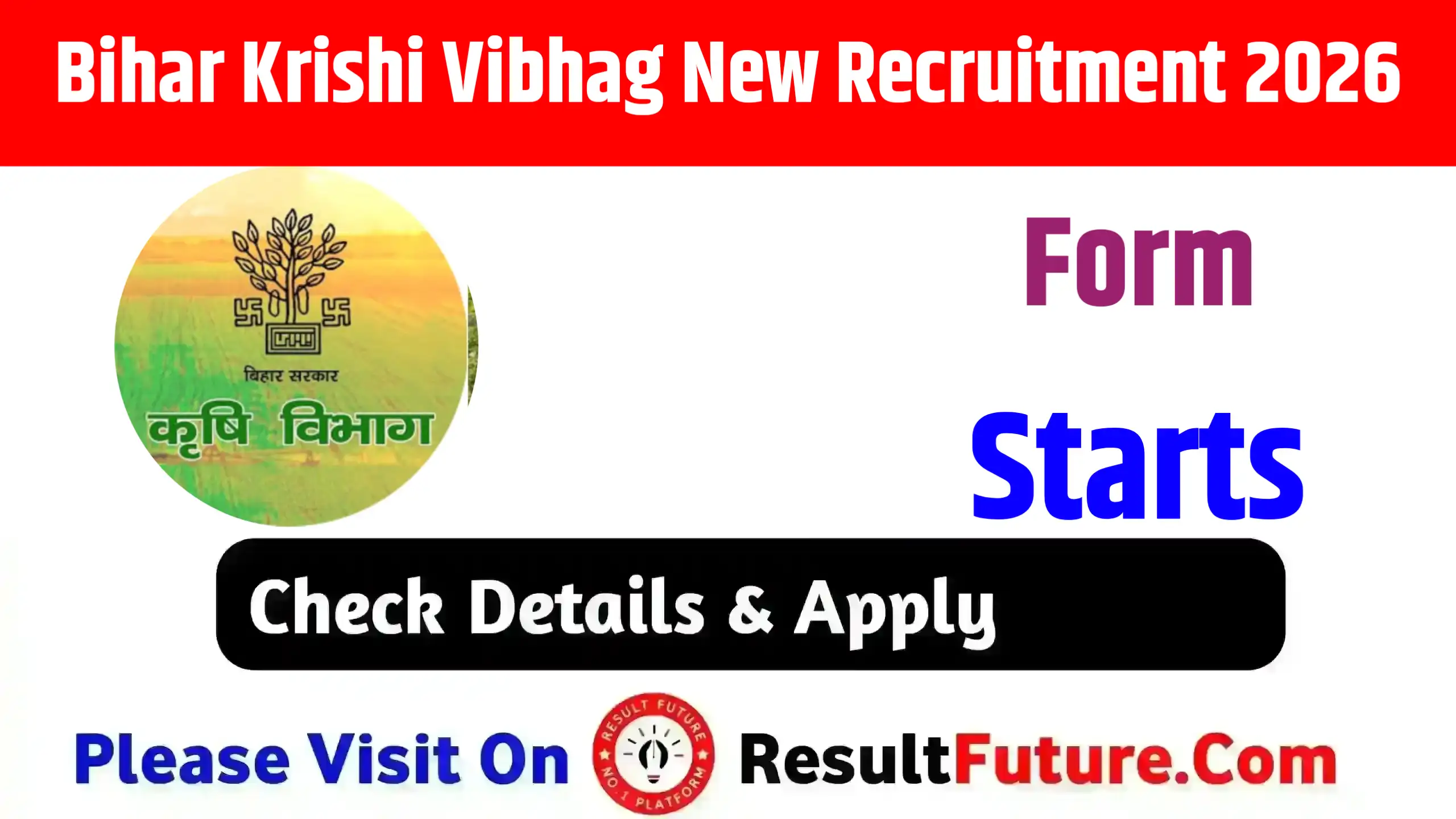 Bihar Krishi Vibhag New Recruitment 2026 - Application Starts