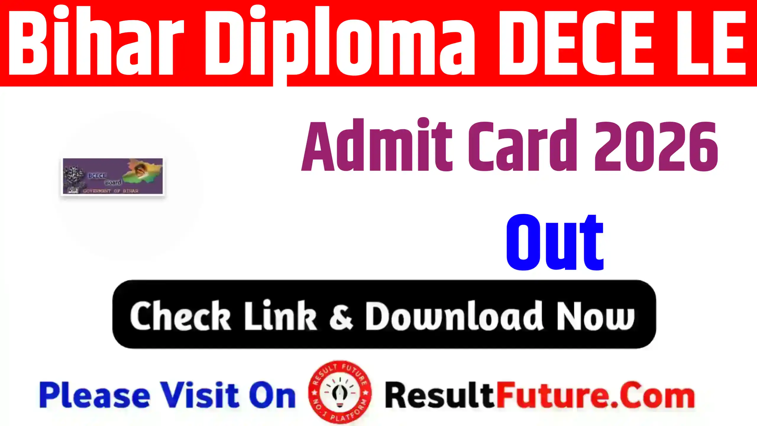Bihar Diploma DECE LE Admit Card 2026