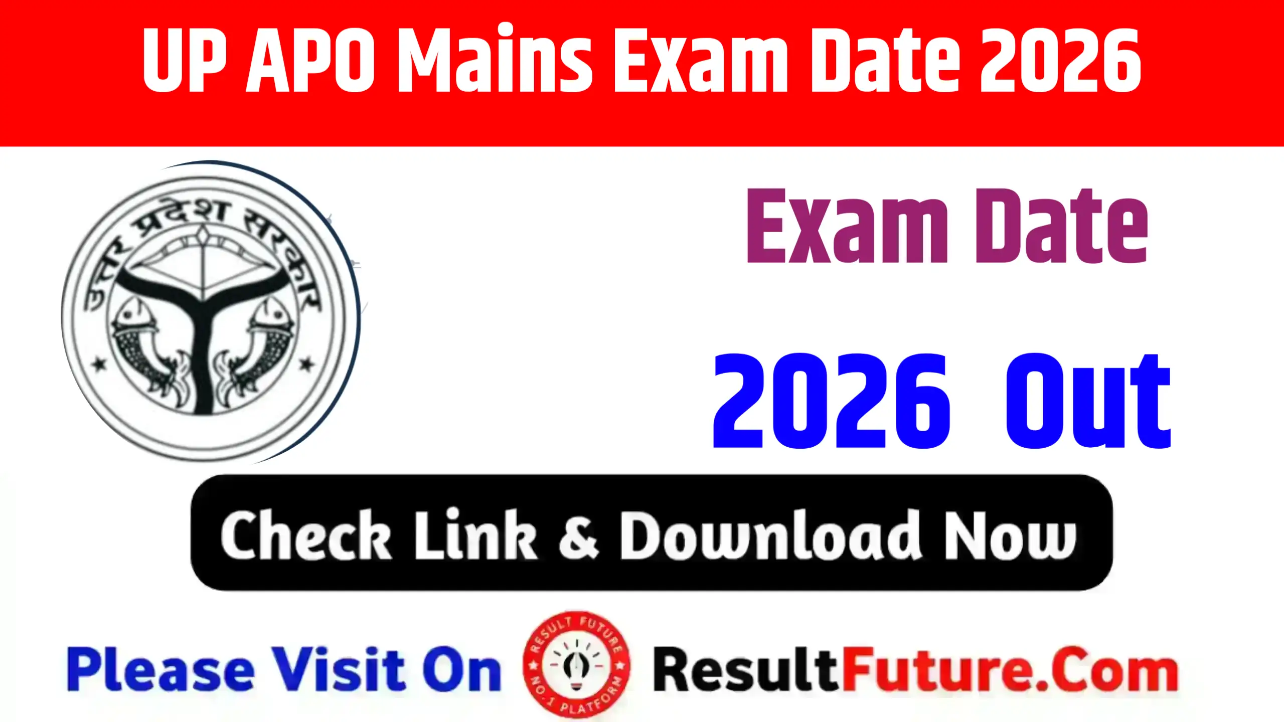 UP APO Mains Exam Date 2026