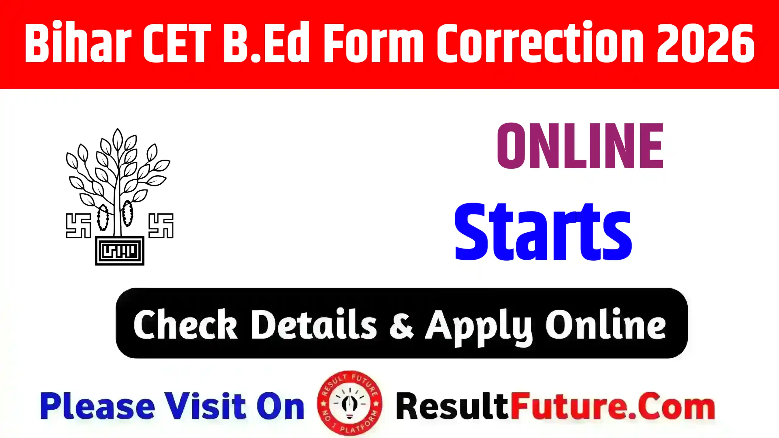 Bihar CET B.Ed Form Correction 2026