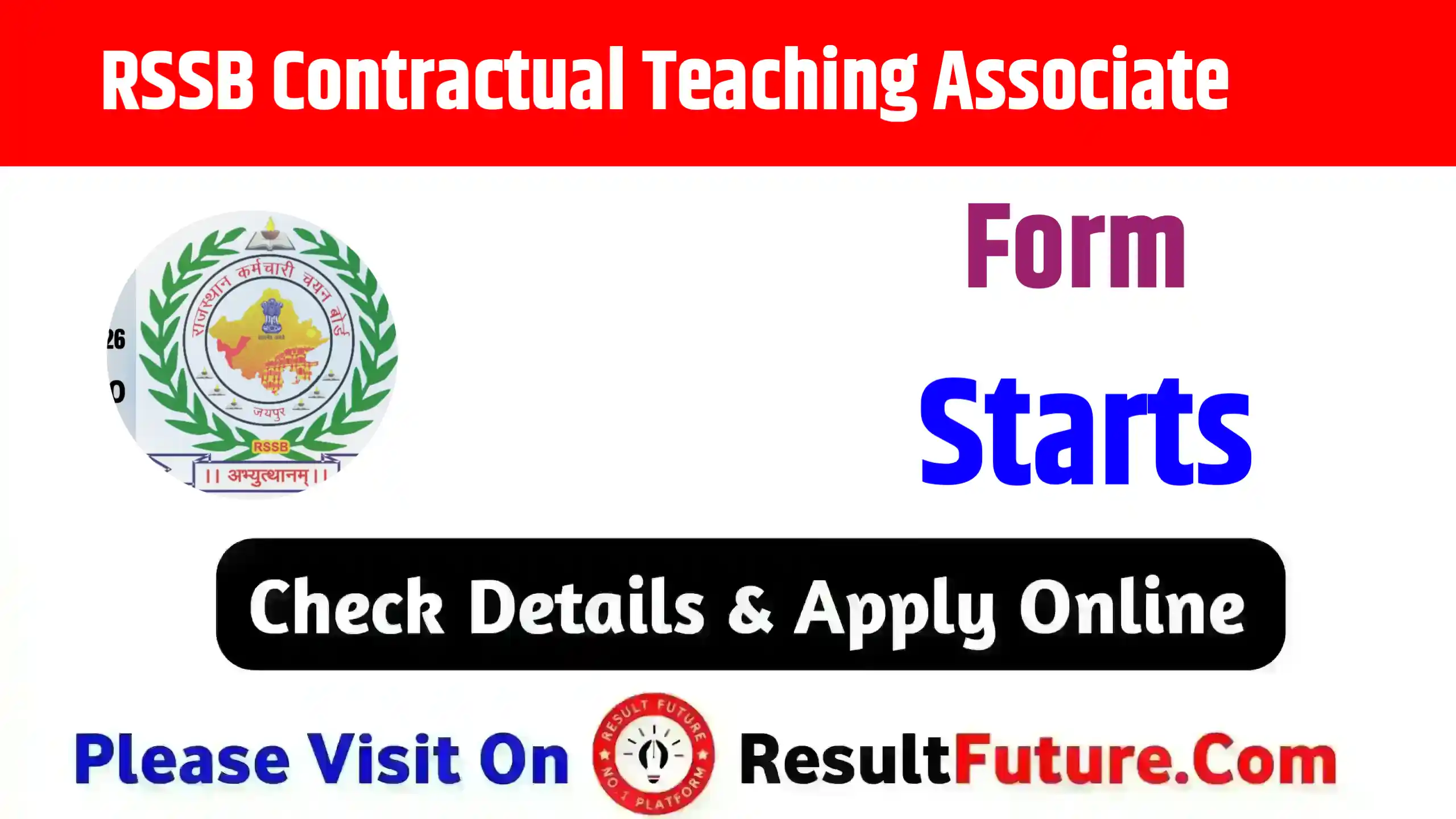 RSSB Contractual Teaching Associate Recruitment 2026