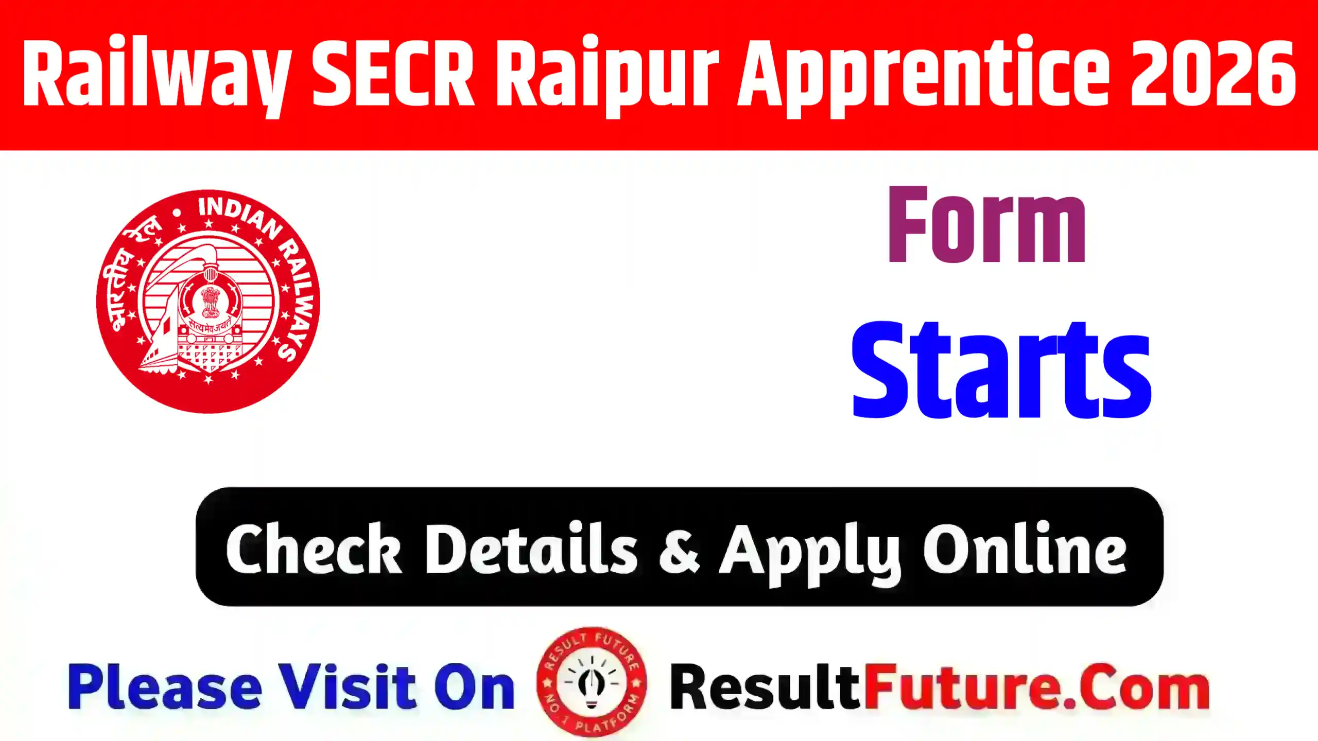 Railway SECR Raipur Apprentice 2026