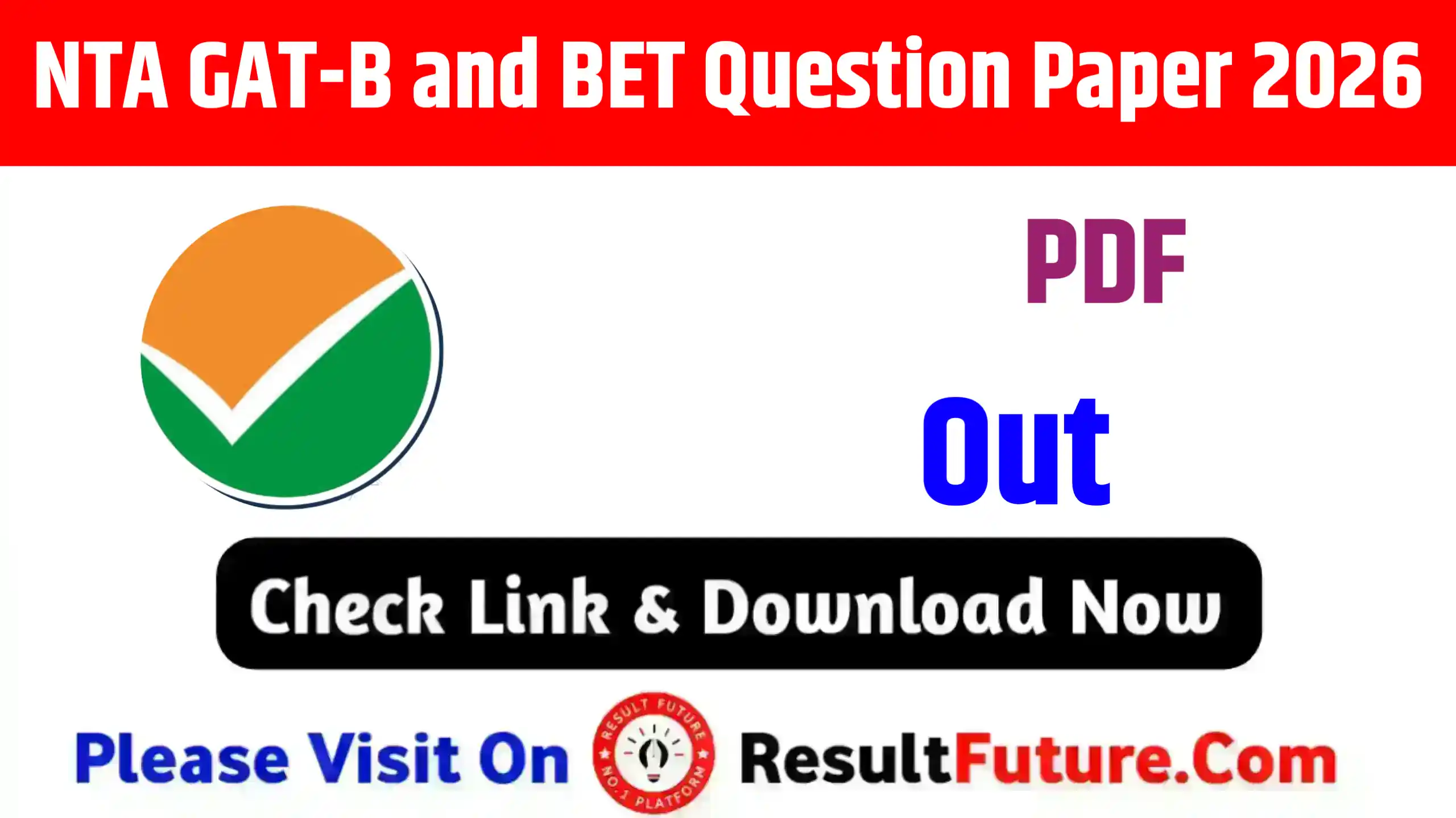 NTA GAT-B and BET Question paper 2026
