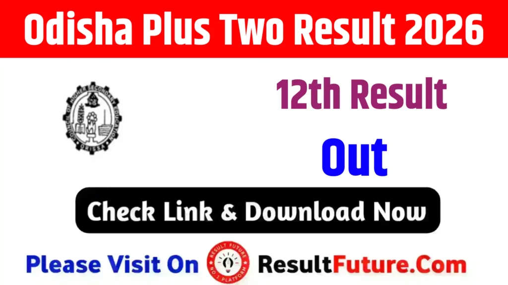 Odisha Plus Two Result 2026