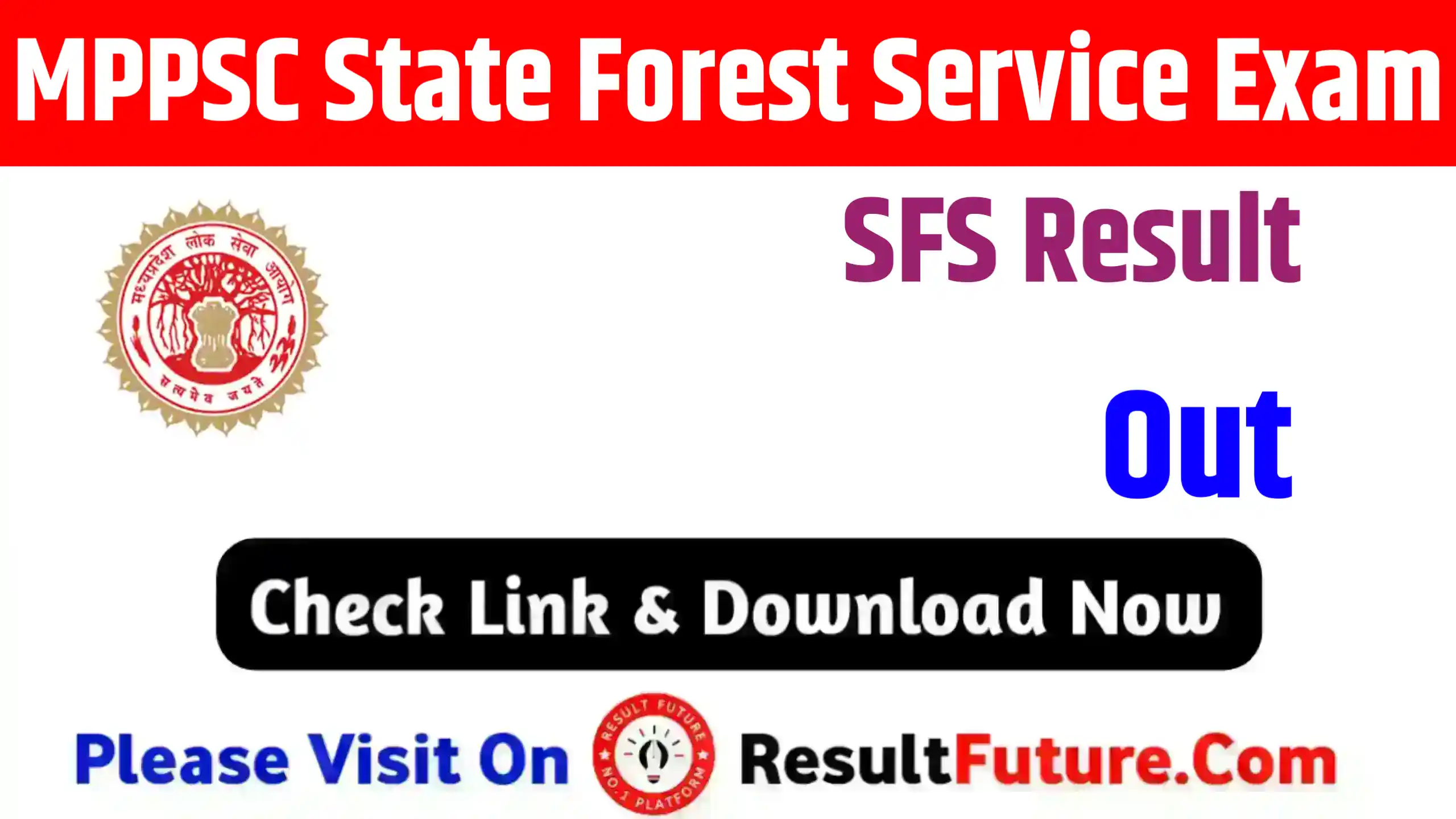 MPPSC State Forest Service Exam SFS Result 2026