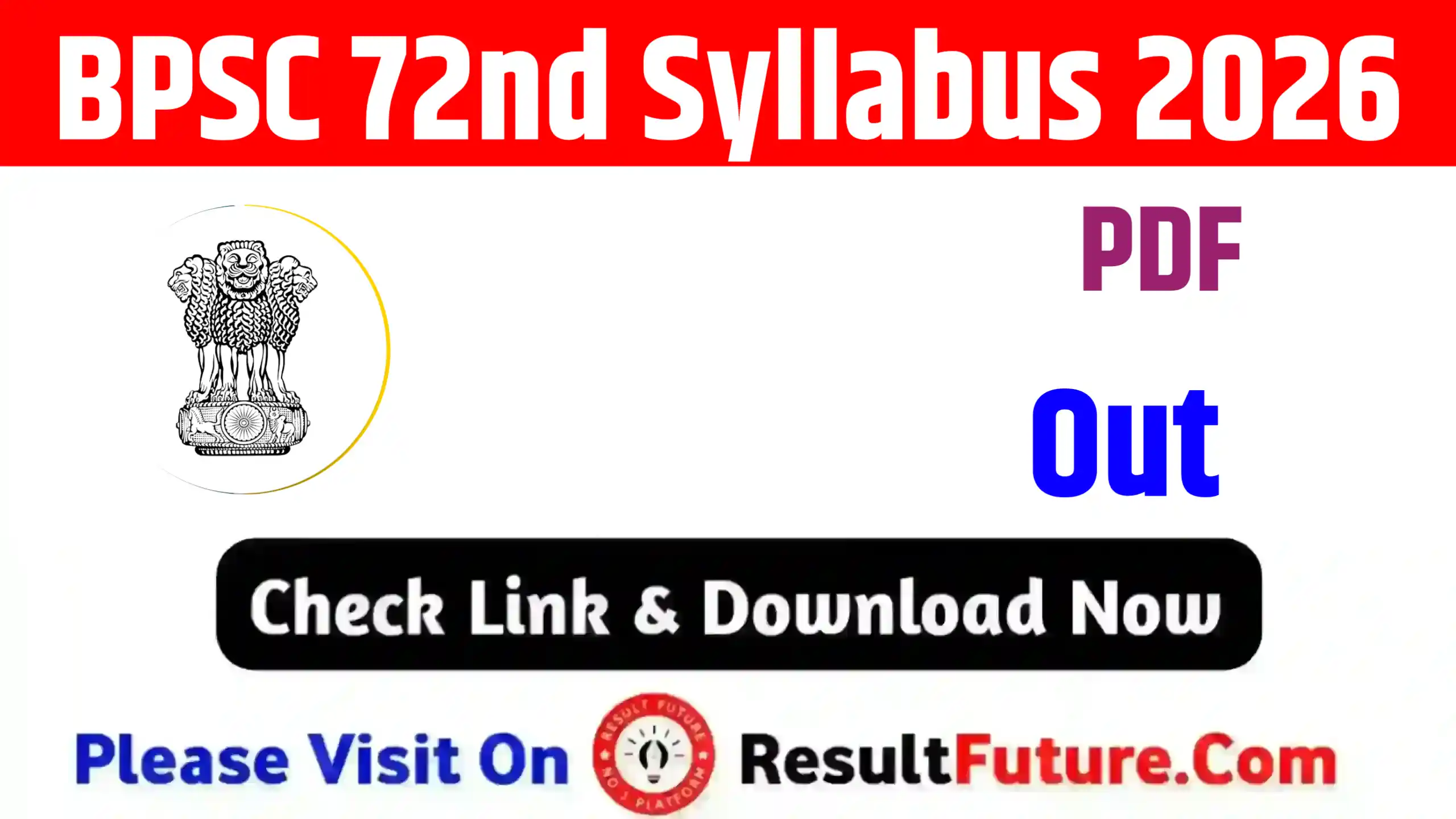 BPSC 72nd Syllabus 2026