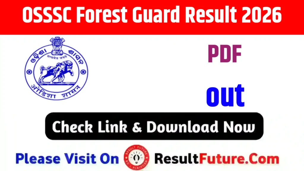 OSSSC Forest Guard Result 2026
