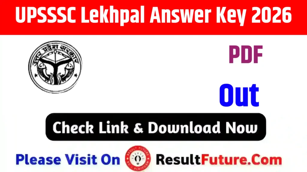 UPSSSC Lekhpal Answer Key 2026