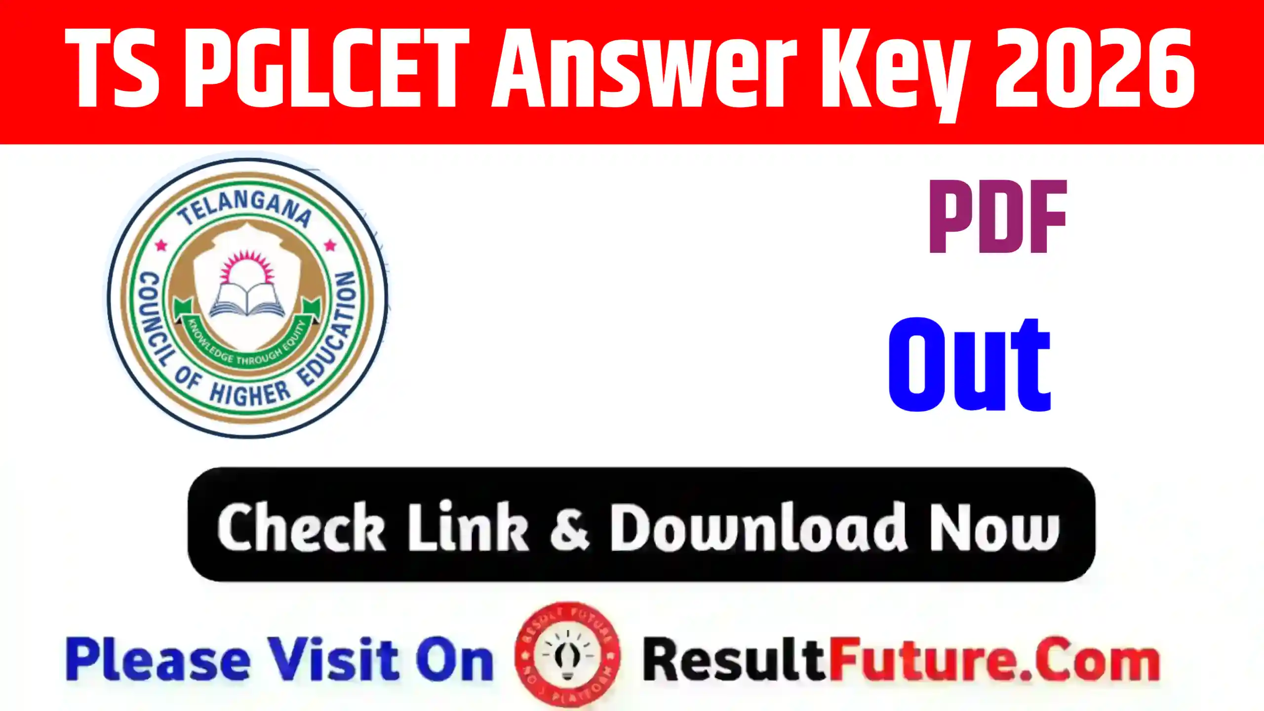 TS PGLCET Answer Key 2026