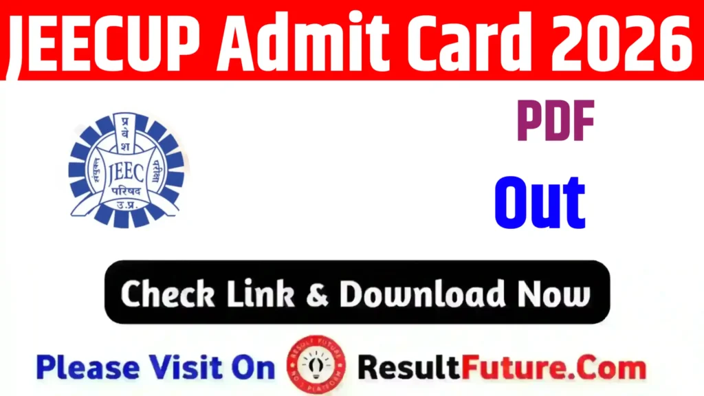 JEECUP Admit Card 2026