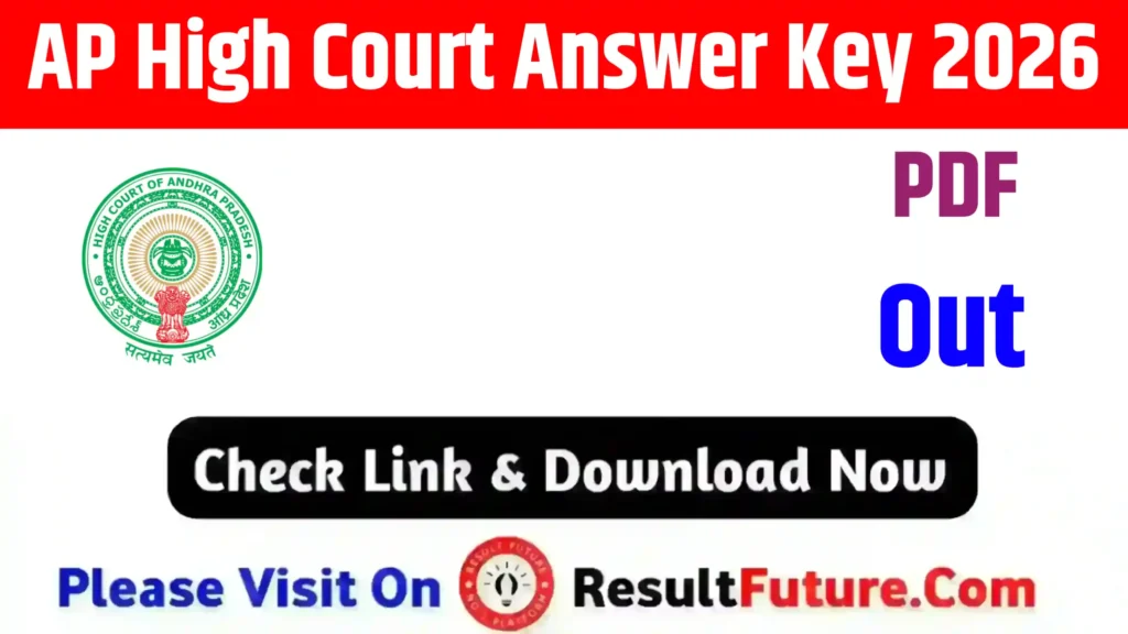 AP High Court Answer Key 2026
