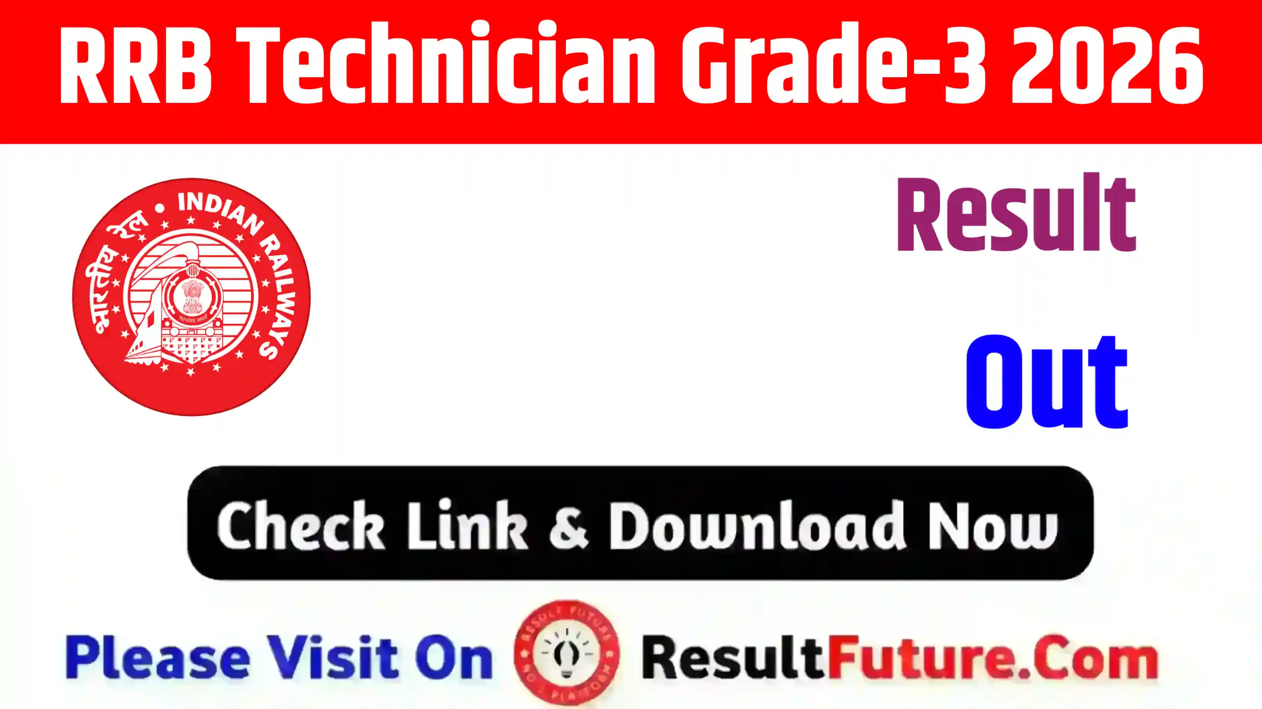 RRB Technician Grade-3 Result 2026