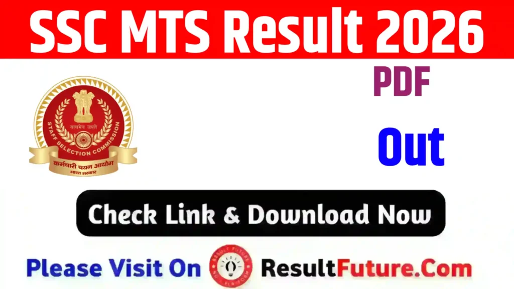 SSC MTS Result 2026