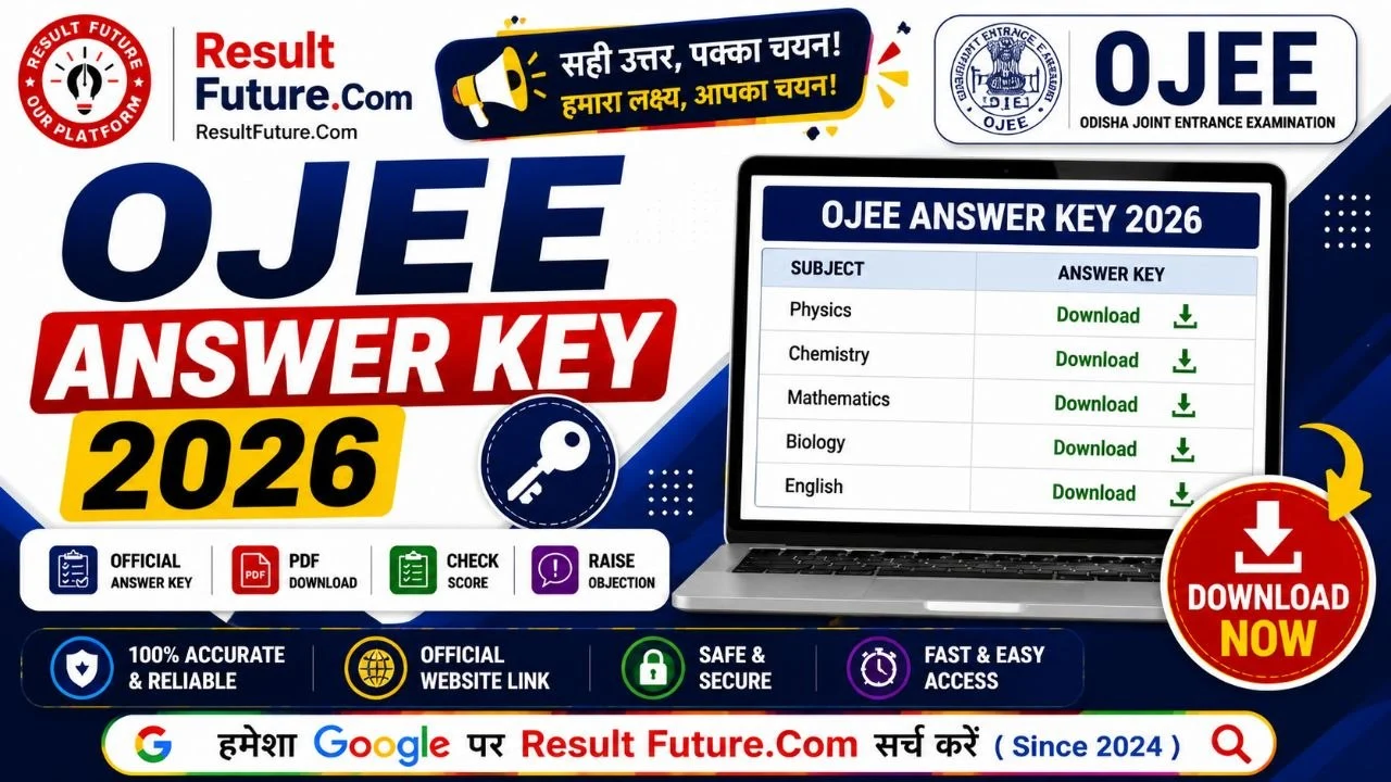 OJEE Answer Key 2026