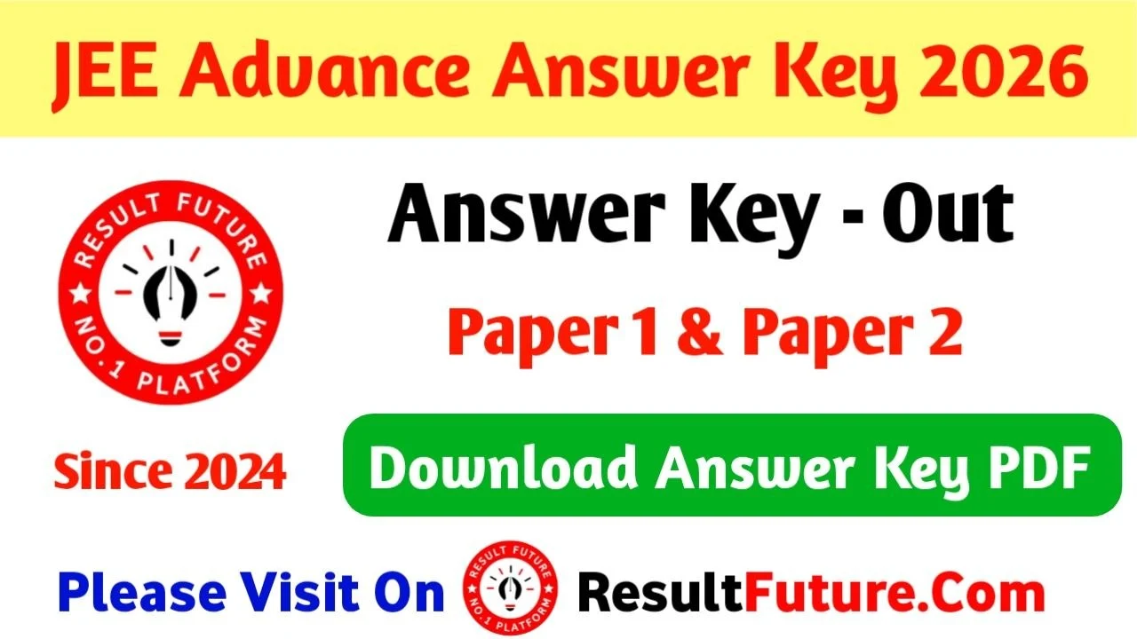 JEE Advanced Answer Key 2026