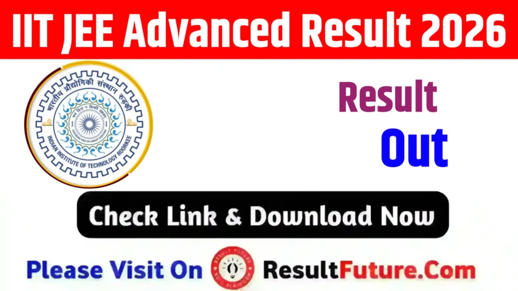 IIT JEE Advanced Result 2026