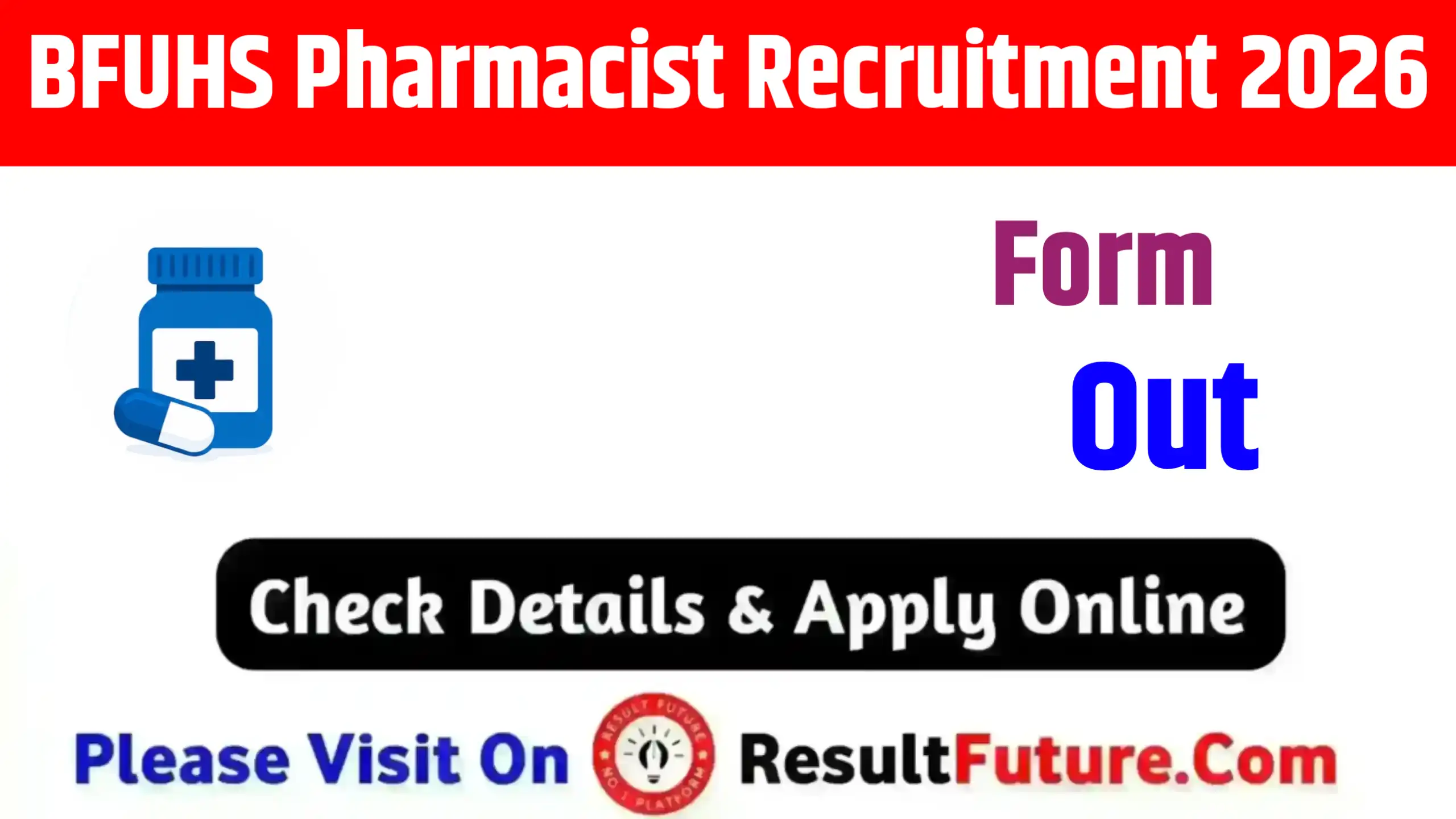 BFUHS Pharmacist Recruitment 2026