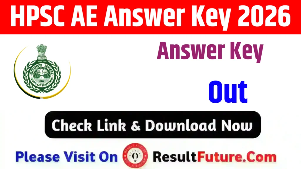 HPSC AE Answer Key 2026