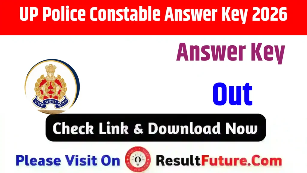 UP Police Constable Answer Key 2026