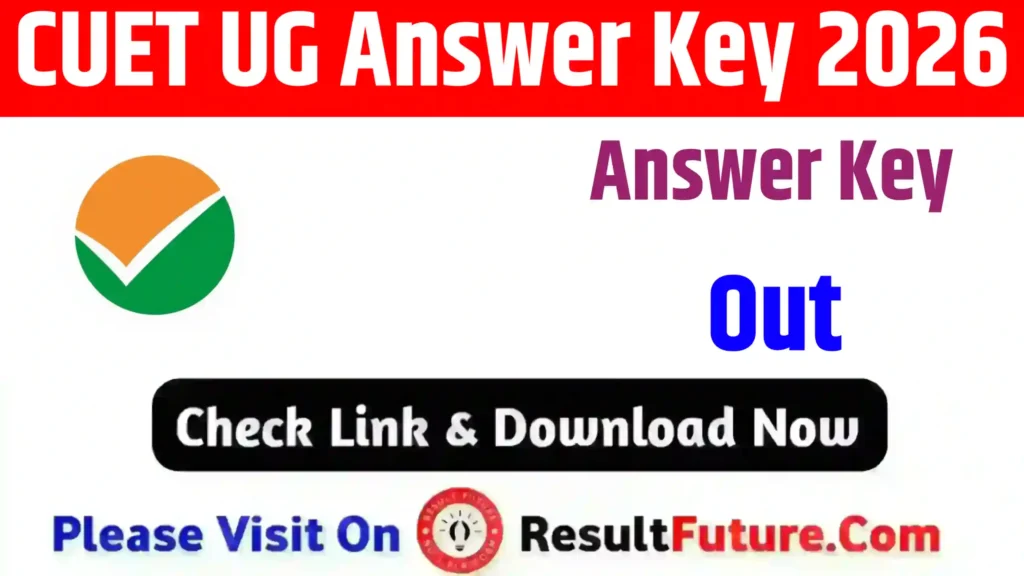 CUET UG Final Answer Key 2026