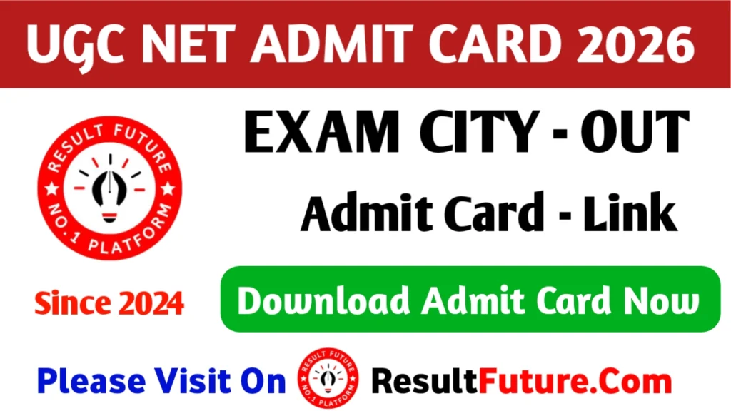 UGC NET Admit Card 2026