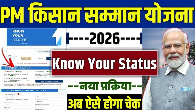 PM Kisan Status Check 2026