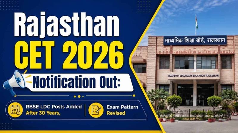 Rajasthan CET 2026